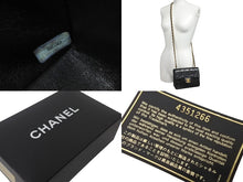 Load image into Gallery viewer, CHANEL シャネル ミニマトラッセ ショルダーバッグ ココマーク 4番台 ラムスキン ブラック ゴールド金具 美品 中古 4c069028