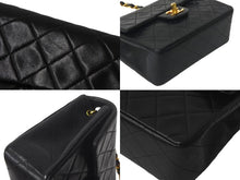 Load image into Gallery viewer, CHANEL シャネル ミニマトラッセ ショルダーバッグ ココマーク 4番台 ラムスキン ブラック ゴールド金具 美品 中古 4c069028