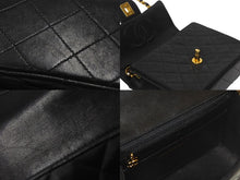 Load image into Gallery viewer, CHANEL シャネル ミニマトラッセ ショルダーバッグ ココマーク 4番台 ラムスキン ブラック ゴールド金具 美品 中古 4c069028