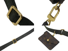 Load image into Gallery viewer, 極美品 LOUIS VUITTON ルイ ヴィトン ミュルティポシェットフェリシー ショルダーバッグ M80091 ブラウン グリーン 中古 4c069037