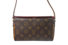 画像をギャラリービューアに読み込む, LOUIS VUITTON ルイ ヴィトン レシタル ハンドバッグ M51900 モノグラムキャンバス ブラウン 廃盤 美品 中古 4c069041