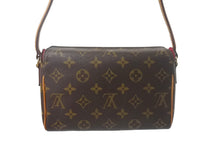 画像をギャラリービューアに読み込む, LOUIS VUITTON ルイ ヴィトン レシタル ハンドバッグ M51900 モノグラムキャンバス ブラウン 廃盤 美品 中古 4c069041