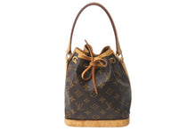 Load image into Gallery viewer, LOUIS VUITTON ルイ ヴィトン ミニノエ ハンドバッグ M42227 モノグラムキャンバス ブラウン 廃盤 美品 中古 4c069042