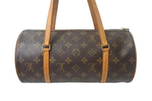 画像をギャラリービューアに読み込む, LOUIS VUITTON ルイヴィトン ハンドバック パピヨン30 GM 筒型 モノグラム M51385 ゴールド金具 ブラウン 美品 中古 4c069043