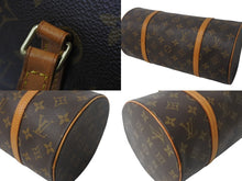 画像をギャラリービューアに読み込む, LOUIS VUITTON ルイヴィトン ハンドバック パピヨン30 GM 筒型 モノグラム M51385 ゴールド金具 ブラウン 美品 中古 4c069043