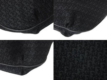 Load image into Gallery viewer, ChristianDior クリスチャンディオール ショルダーバッグ 15-B0-0057 トロッターライン キャンバス レザー ブラック 美品 中古 4c069044