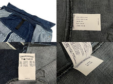 画像をギャラリービューアに読み込む, 極美品 CHROME HEARTS クロムハーツ 長袖シャツ サイズXL クロスボール クロスパッチ デニム ブルー コットン シルバー925 中古 4c069053