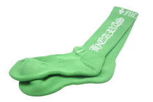 画像をギャラリービューアに読み込む, 新品未使用 CHROME HEARTS クロムハーツ 靴下 ソックス ヴァインダガー刺繍 FUCK YOU グリーン 中古 4c069065