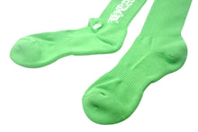 画像をギャラリービューアに読み込む, 新品未使用 CHROME HEARTS クロムハーツ 靴下 ソックス ヴァインダガー刺繍 FUCK YOU グリーン 中古 4c069065