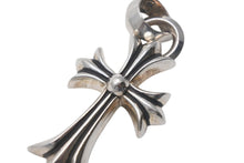 画像をギャラリービューアに読み込む, 極美品 CHROME HEARTS クロムハーツ スモールCHクロス ベイル ペンダントトップ 重量23g シルバー 1991/Sterling刻印 中古 4c069068