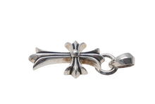 画像をギャラリービューアに読み込む, 極美品 CHROME HEARTS クロムハーツ スモールCHクロス ベイル ペンダントトップ 重量23g シルバー 1991/Sterling刻印 中古 4c069068