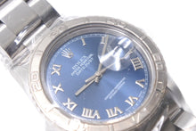 Load image into Gallery viewer, ROLEX ロレックス 16264 デイトジャスト サンダーバード U736257 1WO9072WZBK 1997年製 SS/K18WG ブルー文字盤 美品 中古 4c069070