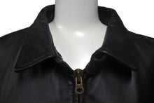 Load image into Gallery viewer, POLO RALPH LAUREN ポロ ラルフローレン スウィングトップ ジャケット サイズXL レザー ブラック 刺繍 ヴィンテージ 美品 中古 4c069089