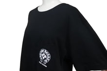 Load image into Gallery viewer, CHROME HEARTS クロムハーツ ラスベガス限定 プリント 半袖Ｔシャツ ブラック ロゴ CH コットン サイズL 美品 中古 4c069090