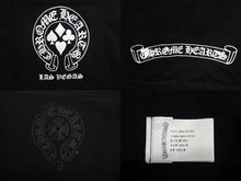 Load image into Gallery viewer, CHROME HEARTS クロムハーツ ラスベガス限定 プリント 半袖Ｔシャツ ブラック ロゴ CH コットン サイズL 美品 中古 4c069090