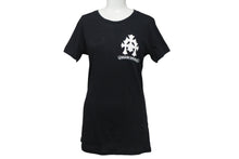 Load image into Gallery viewer, CHROME HEARTS クロムハーツ セメタリ― クロス プリント 半袖Ｔシャツ ブラック コットン サイズL 美品 中古 4c069091