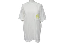 画像をギャラリービューアに読み込む, 極美品 CHROME HEARTS クロムハーツ ホースシュー プリント ロゴ 半袖Ｔシャツ ハリウッド限定 ホワイト イエロー コットン サイズM 中古 4c069094