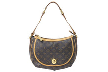 画像をギャラリービューアに読み込む, LOUIS VUITTON ルイヴィトン トゥラムPM ワンショルダーバッグ M40076 モノグラム PVC レザー ブラウン 廃盤 美品 中古 4c069098