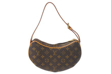 画像をギャラリービューアに読み込む, 極美品 LOUIS VUITTON ルイ ヴィトン ハンドバッグ クロワッサンPM M51510 モノグラムキャンバス ブラウン 中古 4c069101