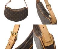 画像をギャラリービューアに読み込む, 極美品 LOUIS VUITTON ルイ ヴィトン ハンドバッグ クロワッサンPM M51510 モノグラムキャンバス ブラウン 中古 4c069101