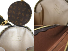 画像をギャラリービューアに読み込む, 極美品 LOUIS VUITTON ルイヴィトン ミュルティポシェット アクセソワール カーキ ショルダーバッグ モノグラム M44813 中古 4c069109