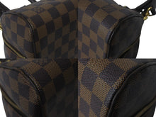 画像をギャラリービューアに読み込む, LOUIS VUITTON ルイヴィトン リベラミニ ハンドバッグ N41436 ダミエキャンバス レザー ブラウン 廃盤 ゴールド金具 美品 中古 4c069110