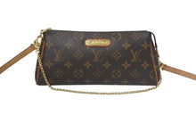画像をギャラリービューアに読み込む, LOUIS VUITTON ルイヴィトン エヴァ 2WAYショルダーバッグ M95567 モノグラム ブラウン ゴールド金具 美品 中古 4c069154