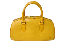 画像をギャラリービューアに読み込む, LOUIS VUITTON ルイヴィトン エピ ジャスミン ハンドバッグ M52089 レザー タッシリイエロー ゴールド金具 美品 中古 4c069159