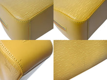 画像をギャラリービューアに読み込む, LOUIS VUITTON ルイヴィトン エピ ジャスミン ハンドバッグ M52089 レザー タッシリイエロー ゴールド金具 美品 中古 4c069159
