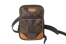 画像をギャラリービューアに読み込む, LOUIS VUITTON ルイヴィトン NIGO アマゾンスリングバッグ ショルダーバッグ N40379 ブラウン ブラック 美品 中古 4c069165
