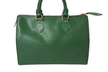 Load image into Gallery viewer, LOUIS VUITTON ルイヴィトン スピーディ 25 ハンドバック ミニボストン エピ グリーン M43014 美品 中古 4c069169