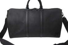 画像をギャラリービューアに読み込む, 極美品 LOUIS VUITTON ルイヴィトン モノグラム キーポル50 ボストンバッグ アエログラム M21420 PVC ブラック 中古 4c069174