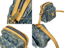 Load image into Gallery viewer, LOUIS VUITTON ルイヴィトン モノグラムデニム カメラバッグ ショルダーバッグ M95348 インディゴ ブルー 美品 中古 4c069177