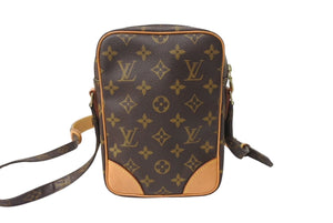 極美品 LOUIS VUITTON ルイヴィトン アマゾン ショルダーバッグ モノグラム M45236 ブラウン ゴールド金具 中古 4c069179