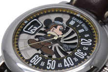 画像をギャラリービューアに読み込む, GERALD GENTA ジェラルド ジェンタ レトロファンタジー Mickey Aviator Pilot RSF.X.10 美品 中古 4c069190