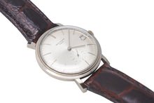 画像をギャラリービューアに読み込む, PATEK PHILIPPE パテック フィリップ Calatrava カラトラバ 3445 27-460M ホワイトゴールド 革ベルト 美品 中古 4c069191