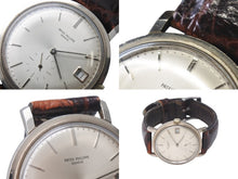 画像をギャラリービューアに読み込む, PATEK PHILIPPE パテック フィリップ Calatrava カラトラバ 3445 27-460M ホワイトゴールド 革ベルト 美品 中古 4c069191