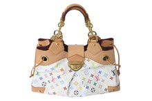 Load image into Gallery viewer, LOUISVUITTON ルイヴィトン モノグラム マルチカラー ウルスラ ブロン ハンドバッグ PVC ヌメ革 M40123 マルチカラー 美品 中古 4c069196