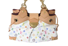 Load image into Gallery viewer, LOUISVUITTON ルイヴィトン モノグラム マルチカラー ウルスラ ブロン ハンドバッグ PVC ヌメ革 M40123 マルチカラー 美品 中古 4c069196