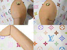 Load image into Gallery viewer, LOUISVUITTON ルイヴィトン モノグラム マルチカラー ウルスラ ブロン ハンドバッグ PVC ヌメ革 M40123 マルチカラー 美品 中古 4c069196