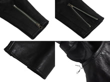 画像をギャラリービューアに読み込む, SACAI × Schott サカイ×ショット ダブルライダースジャケット 22-02875M サイズ4 ブラック ワンスター 牛革 22AW 美品 中古 4c069206