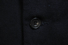 画像をギャラリービューアに読み込む, Paul Harnden ポールハーデン テーラードジャケット サイズXL ブラック ウール リネン シングル ハンドメイド 美品 中古 4c069211