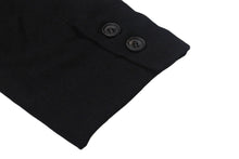 画像をギャラリービューアに読み込む, Paul Harnden ポールハーデン テーラードジャケット サイズXL ブラック ウール リネン シングル ハンドメイド 美品 中古 4c069211