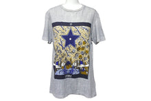 Load image into Gallery viewer, CHRISTIAN DIOR クリスチャン ディオール FANTAISIE TAROT LETOILE 17 総柄 Tシャツ サイズS 013T03WJ437 美品 中古 4c069215