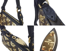 画像をギャラリービューアに読み込む, 新品同様 LOUIS VUITTON ルイヴィトン ミニポシェットアクセソワール アクセサリーポーチ M60125 モノグラムエクリプス スパンコール 中古 4c069218