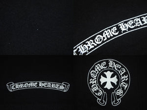 CHROME HEARTS クロムハーツ Made In Hollywood Tokyo Logo 半袖Tシャツ サイズXL ブラック コットン 美品 中古 4c069227