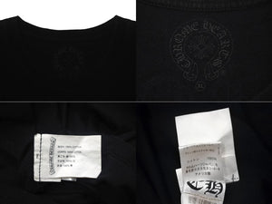 CHROME HEARTS クロムハーツ Made In Hollywood Tokyo Logo 半袖Tシャツ サイズXL ブラック コットン 美品 中古 4c069227