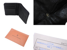 画像をギャラリービューアに読み込む, CHROME HEARTS クロムハーツ DR DIGIACOMO 二つ折り財布 ブラック レザー シルバー925 シルバー金具 美品 中古 4c069247