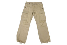 Load image into Gallery viewer, TRUE RELIGION トゥルーレリジョン カーゴパンツ サイズ34 ベージュ コットン 刺繍 ヴィンテージ 美品 中古 4c069250