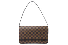 Load image into Gallery viewer, 極美品 LOUIS VUITTON ルイヴィトン トライベッカ ショルダーバッグ N51160 ダミエエベヌ ブラウン ゴールド金具 中古 4c069261